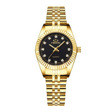 Load image into Gallery viewer, CHENXI Luxury Couple Watch Golden Fashion Stainless Steel Lovers Watch Quartz Wrist Watches For Women & Men Analog Wristwatch - Hanzlah Naik