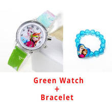 Load image into Gallery viewer, Princess Elsa Children Watches Spiderman Colorful Light Source Boys Watch Girls Kids Party Gift Clock Wrist Relogio Feminino - Hanzlah Naik