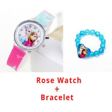 Load image into Gallery viewer, Princess Elsa Children Watches Spiderman Colorful Light Source Boys Watch Girls Kids Party Gift Clock Wrist Relogio Feminino - Hanzlah Naik