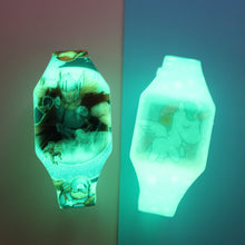 Load image into Gallery viewer, 2020 Luminous Spiderman Kids Watches Girls Princess Avengers Cartoon Pattern LED Boys Watch Reloj Infantil Wristwatches - Hanzlah Naik