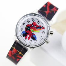Load image into Gallery viewer, Princess Elsa Children Watches Spiderman Colorful Light Source Boys Watch Girls Kids Party Gift Clock Wrist Relogio Feminino - Hanzlah Naik
