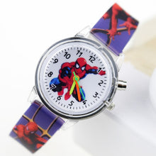 Load image into Gallery viewer, Princess Elsa Children Watches Spiderman Colorful Light Source Boys Watch Girls Kids Party Gift Clock Wrist Relogio Feminino - Hanzlah Naik
