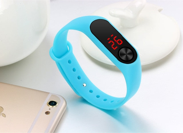 Montre relogio relojes LED electronic sport watch reloj deportivo girls boys minions kids watches children zegarek wristwatch - Hanzlah Naik