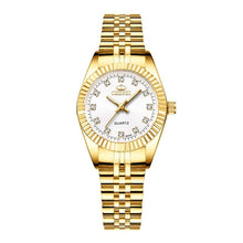 Load image into Gallery viewer, CHENXI Luxury Couple Watch Golden Fashion Stainless Steel Lovers Watch Quartz Wrist Watches For Women &amp; Men Analog Wristwatch - Hanzlah Naik
