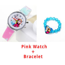 Load image into Gallery viewer, Princess Elsa Children Watches Spiderman Colorful Light Source Boys Watch Girls Kids Party Gift Clock Wrist Relogio Feminino - Hanzlah Naik
