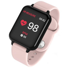 Load image into Gallery viewer, B57 I5 fitness tracker smart watch Waterproof Sport For IOS Android phone Smartwatch Heart Rate Monitor Blood Pressure Functions - Hanzlah Naik
