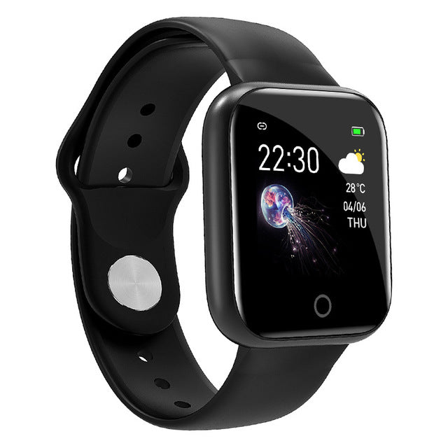 B57 I5 fitness tracker smart watch Waterproof Sport For IOS Android phone Smartwatch Heart Rate Monitor Blood Pressure Functions - Hanzlah Naik