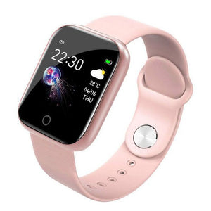 B57 I5 fitness tracker smart watch Waterproof Sport For IOS Android phone Smartwatch Heart Rate Monitor Blood Pressure Functions - Hanzlah Naik