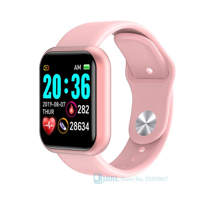 children digital wrist watch girls boys led watches kids WristWatch Android IOS large screen multi-sport mode digital watch Teen - Hanzlah Naik