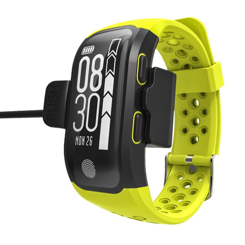 S908 GPS Smart Band Fitness Smart Wristband Heart Rate IP68 Waterproof Bracelet Tracker Smartband Watch - Hanzlah Naik